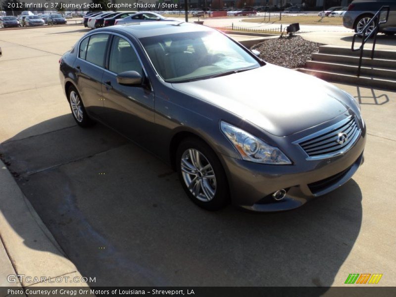 Graphite Shadow / Stone 2012 Infiniti G 37 Journey Sedan