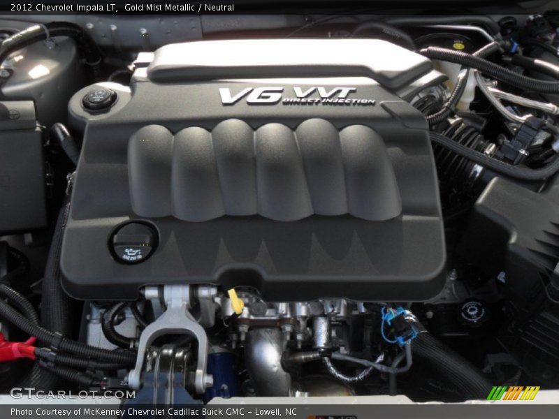 Gold Mist Metallic / Neutral 2012 Chevrolet Impala LT