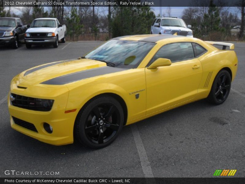  2012 Camaro SS Coupe Transformers Special Edition Rally Yellow