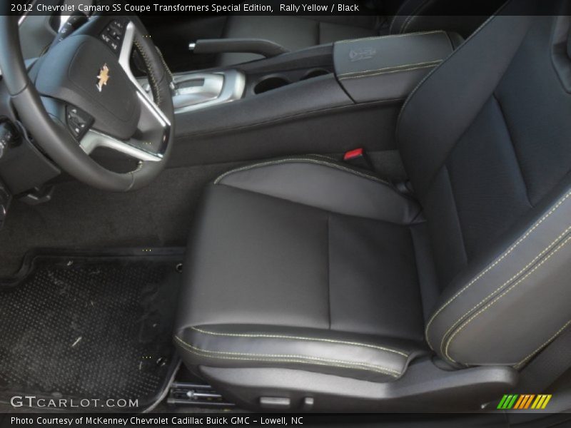 Rally Yellow / Black 2012 Chevrolet Camaro SS Coupe Transformers Special Edition