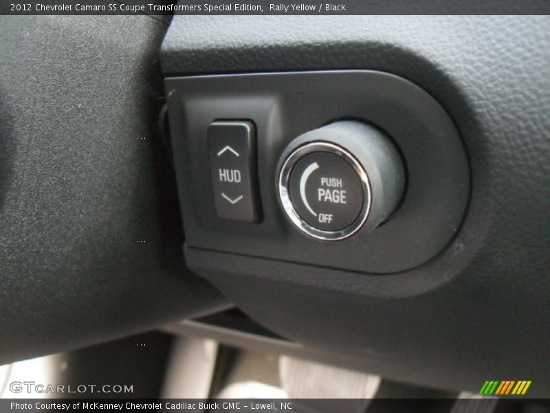Rally Yellow / Black 2012 Chevrolet Camaro SS Coupe Transformers Special Edition