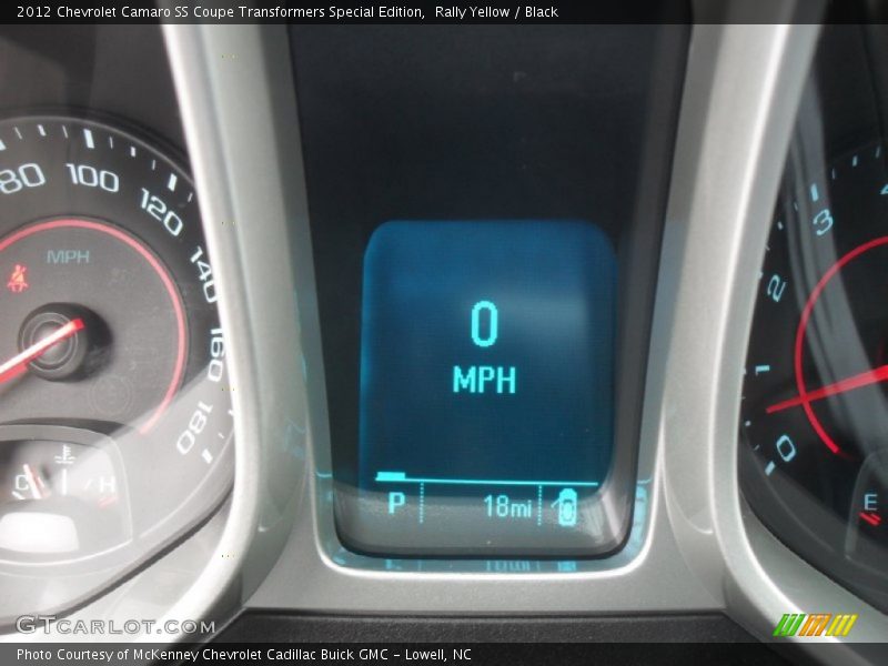 Rally Yellow / Black 2012 Chevrolet Camaro SS Coupe Transformers Special Edition
