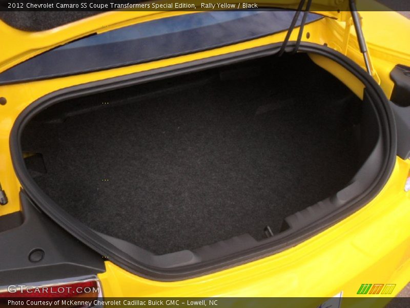  2012 Camaro SS Coupe Transformers Special Edition Trunk