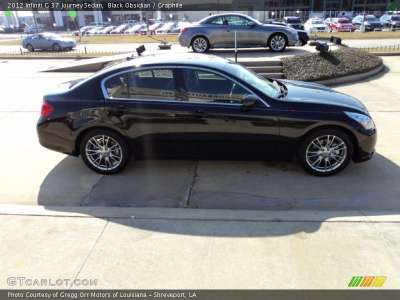 Black Obsidian / Graphite 2012 Infiniti G 37 Journey Sedan