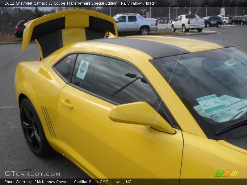 Rally Yellow / Black 2012 Chevrolet Camaro SS Coupe Transformers Special Edition