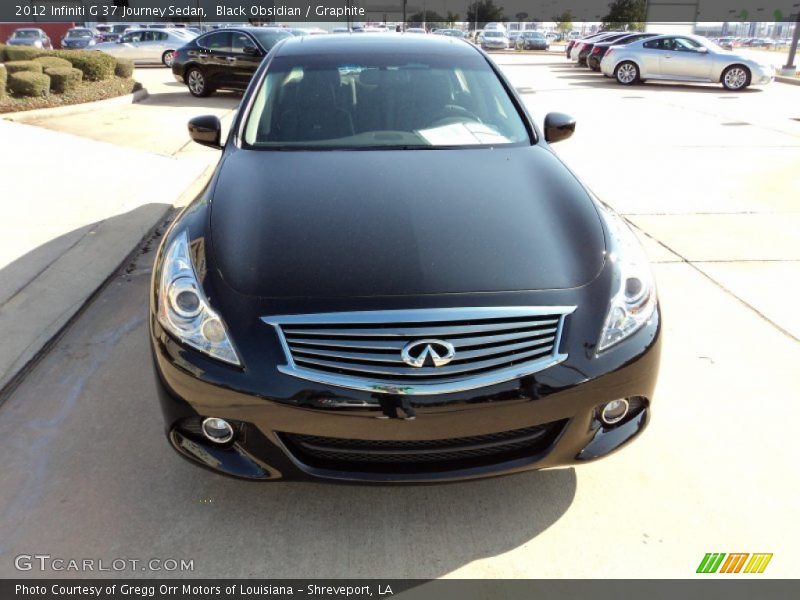 Black Obsidian / Graphite 2012 Infiniti G 37 Journey Sedan