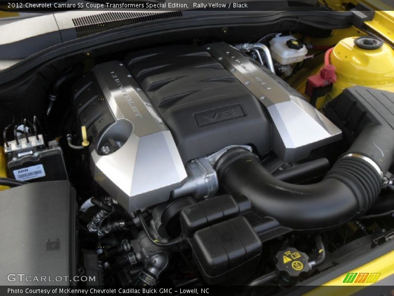  2012 Camaro SS Coupe Transformers Special Edition Engine - 6.2 Liter OHV 16-Valve V8