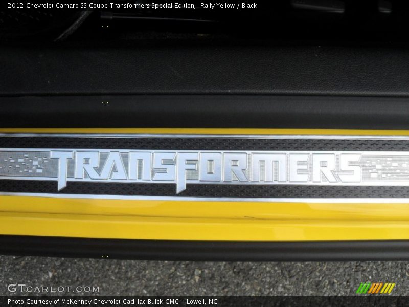 Transformers Door Sill - 2012 Chevrolet Camaro SS Coupe Transformers Special Edition