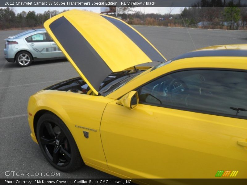 Rally Yellow / Black 2012 Chevrolet Camaro SS Coupe Transformers Special Edition