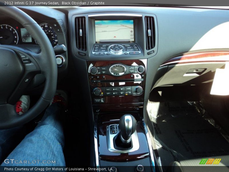 Black Obsidian / Graphite 2012 Infiniti G 37 Journey Sedan
