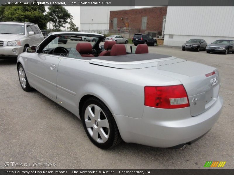  2005 A4 3.0 quattro Cabriolet Light Silver Metallic