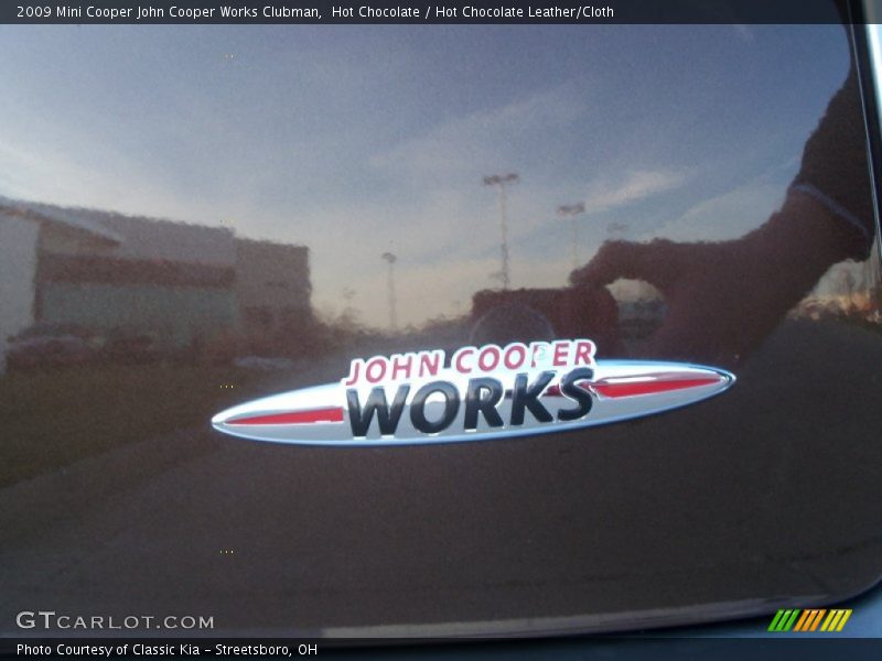 Hot Chocolate / Hot Chocolate Leather/Cloth 2009 Mini Cooper John Cooper Works Clubman