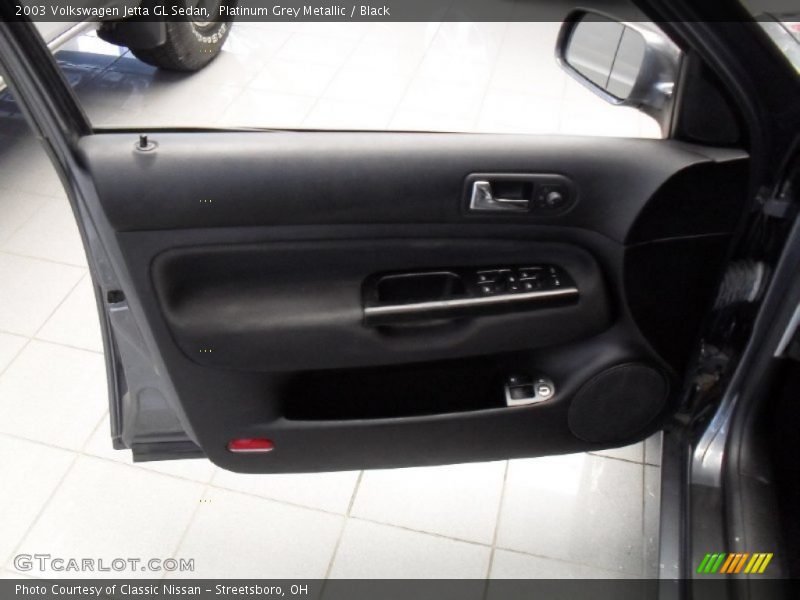 Platinum Grey Metallic / Black 2003 Volkswagen Jetta GL Sedan