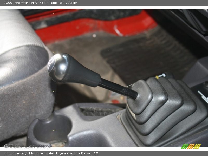 Flame Red / Agate 2000 Jeep Wrangler SE 4x4