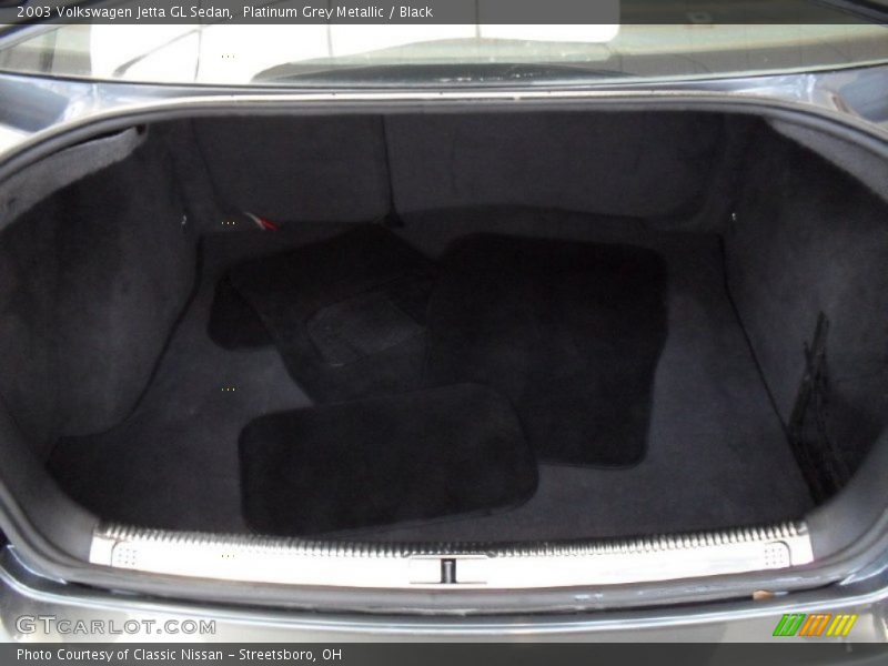 Platinum Grey Metallic / Black 2003 Volkswagen Jetta GL Sedan