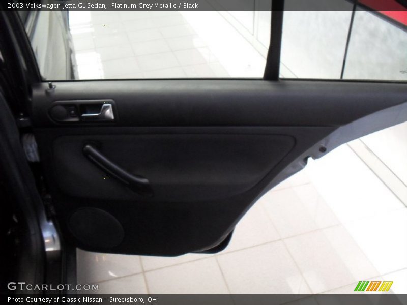 Platinum Grey Metallic / Black 2003 Volkswagen Jetta GL Sedan