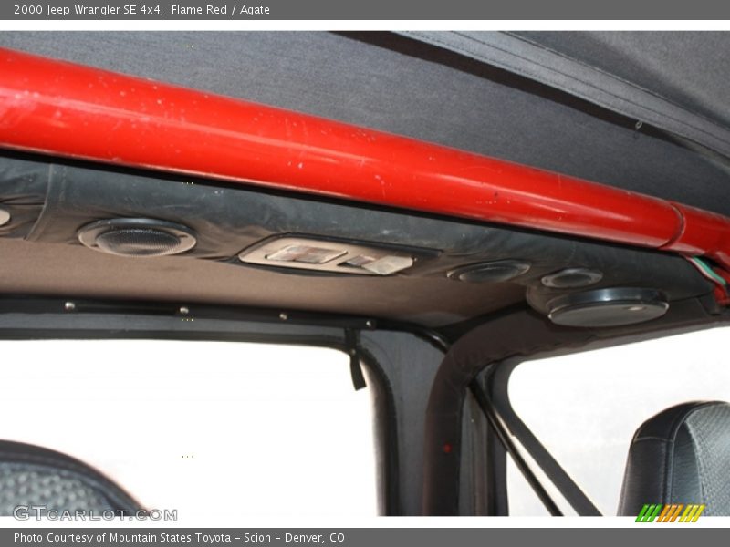 Flame Red / Agate 2000 Jeep Wrangler SE 4x4