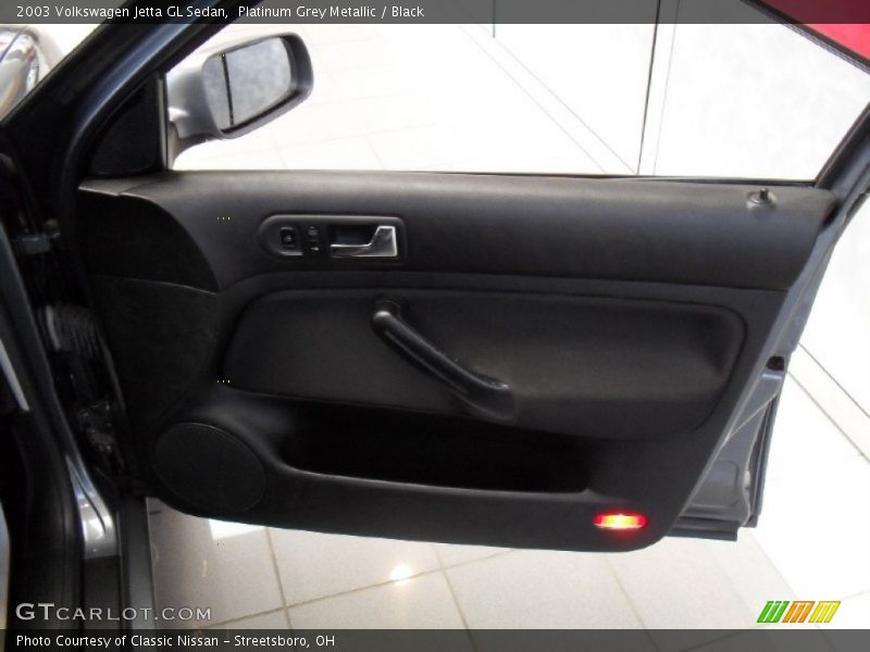 Platinum Grey Metallic / Black 2003 Volkswagen Jetta GL Sedan