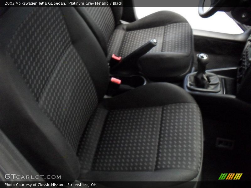 Platinum Grey Metallic / Black 2003 Volkswagen Jetta GL Sedan