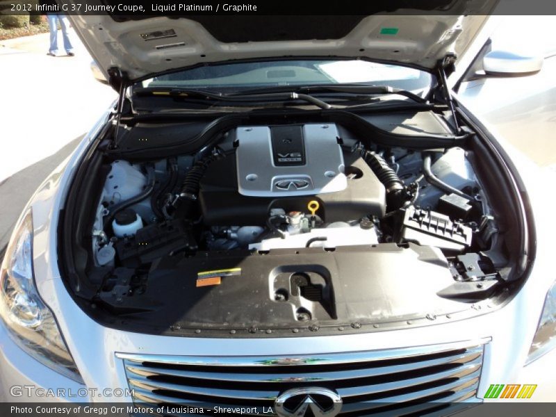 Liquid Platinum / Graphite 2012 Infiniti G 37 Journey Coupe