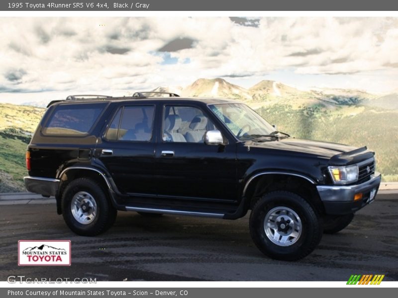 Black / Gray 1995 Toyota 4Runner SR5 V6 4x4