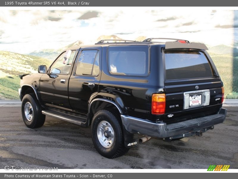 Black / Gray 1995 Toyota 4Runner SR5 V6 4x4