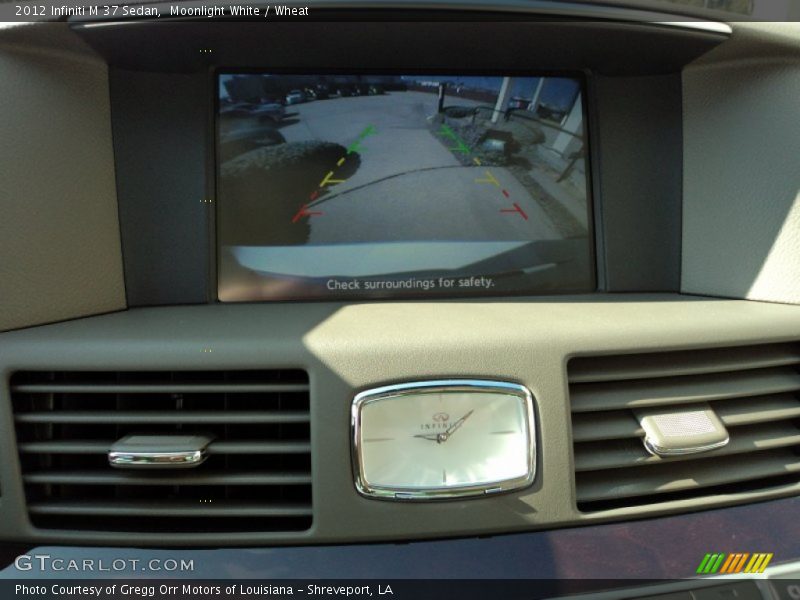 Moonlight White / Wheat 2012 Infiniti M 37 Sedan