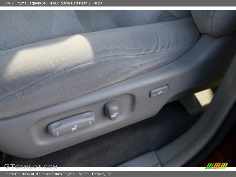 Salsa Red Pearl / Taupe 2007 Toyota Sequoia SR5 4WD