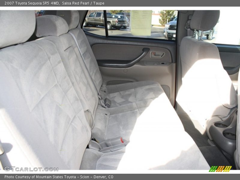 Salsa Red Pearl / Taupe 2007 Toyota Sequoia SR5 4WD