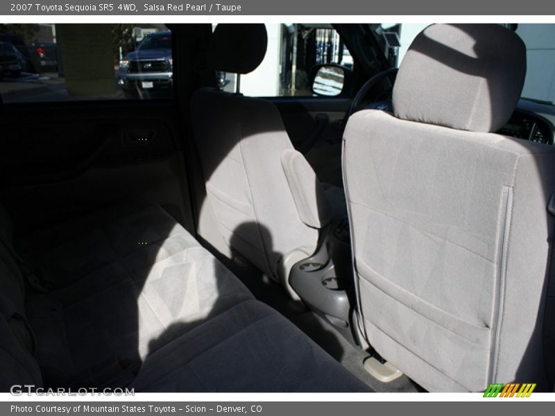 Salsa Red Pearl / Taupe 2007 Toyota Sequoia SR5 4WD