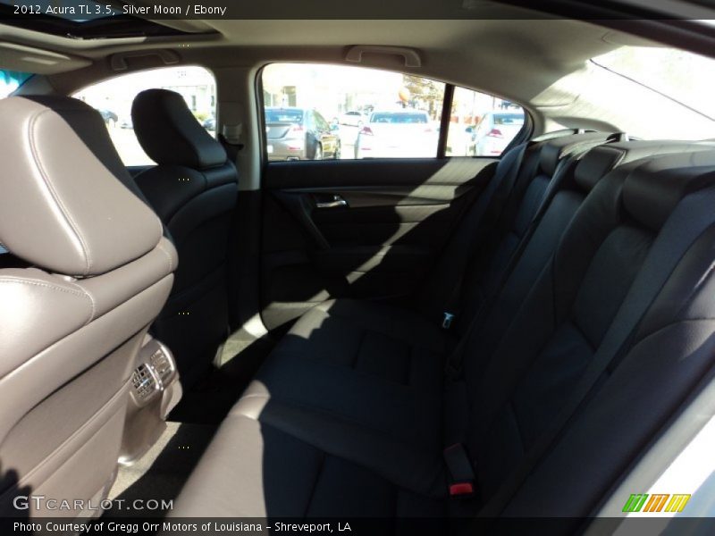 Silver Moon / Ebony 2012 Acura TL 3.5