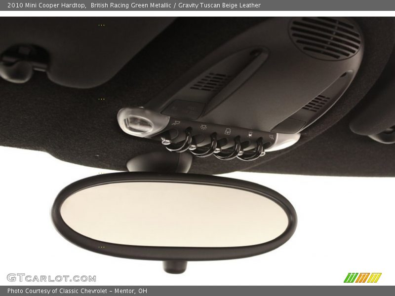 British Racing Green Metallic / Gravity Tuscan Beige Leather 2010 Mini Cooper Hardtop
