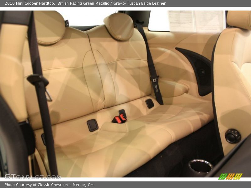 British Racing Green Metallic / Gravity Tuscan Beige Leather 2010 Mini Cooper Hardtop