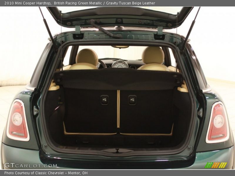 British Racing Green Metallic / Gravity Tuscan Beige Leather 2010 Mini Cooper Hardtop