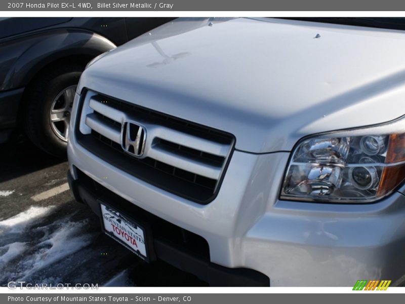 Billet Silver Metallic / Gray 2007 Honda Pilot EX-L 4WD