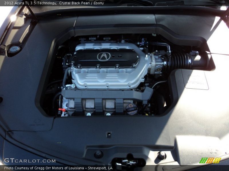 Crystal Black Pearl / Ebony 2012 Acura TL 3.5 Technology