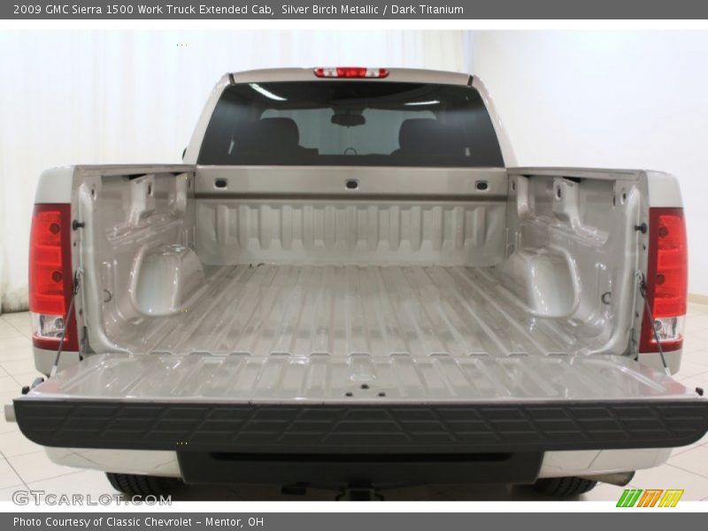 Silver Birch Metallic / Dark Titanium 2009 GMC Sierra 1500 Work Truck Extended Cab