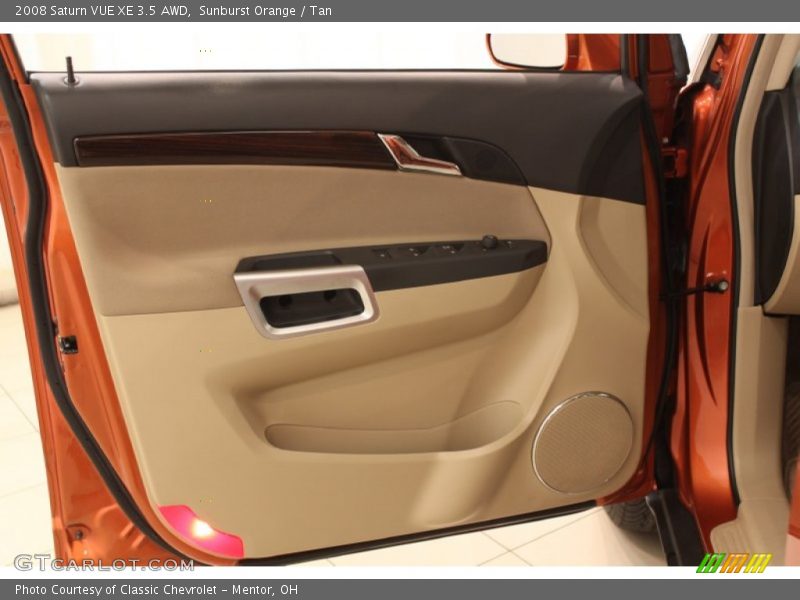 Sunburst Orange / Tan 2008 Saturn VUE XE 3.5 AWD