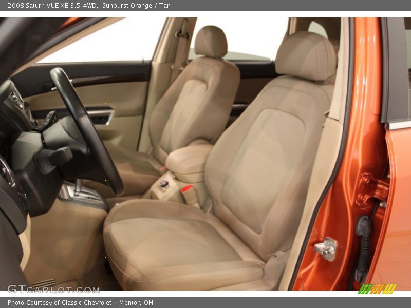 Sunburst Orange / Tan 2008 Saturn VUE XE 3.5 AWD