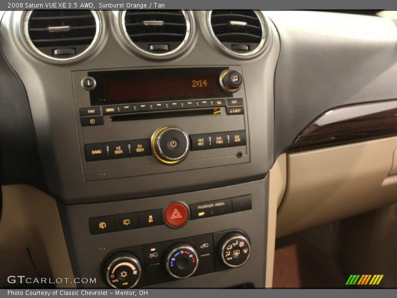 Sunburst Orange / Tan 2008 Saturn VUE XE 3.5 AWD