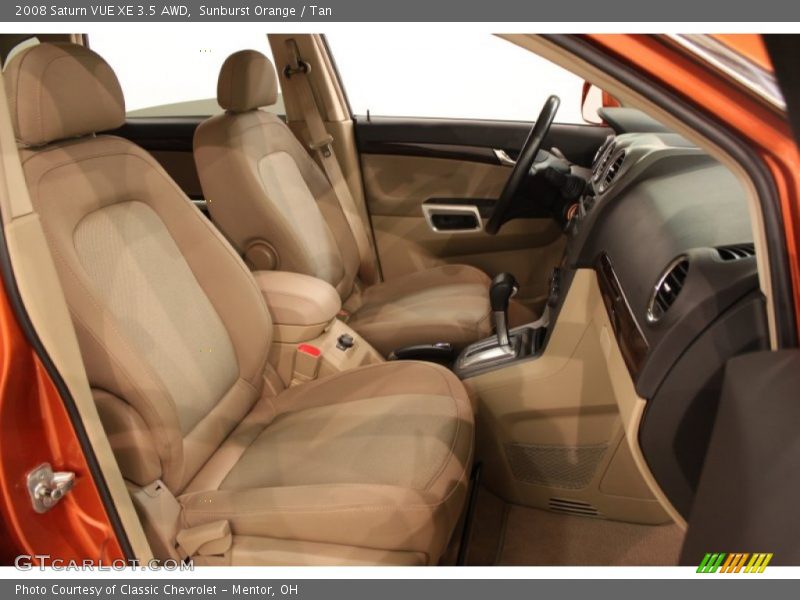 Sunburst Orange / Tan 2008 Saturn VUE XE 3.5 AWD