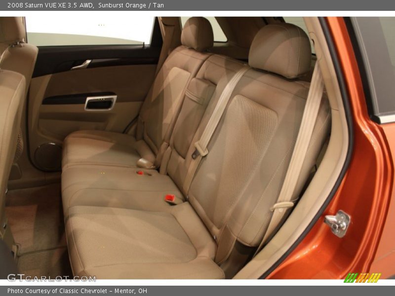 Sunburst Orange / Tan 2008 Saturn VUE XE 3.5 AWD