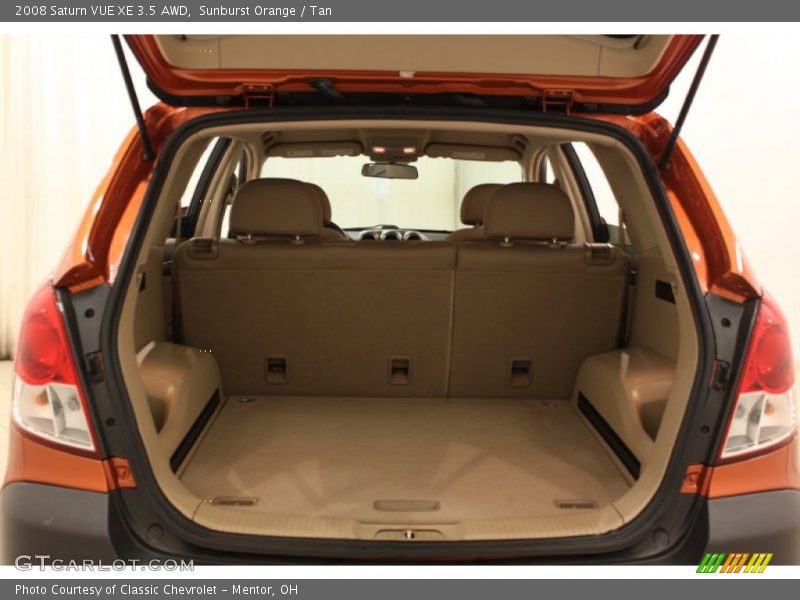 Sunburst Orange / Tan 2008 Saturn VUE XE 3.5 AWD