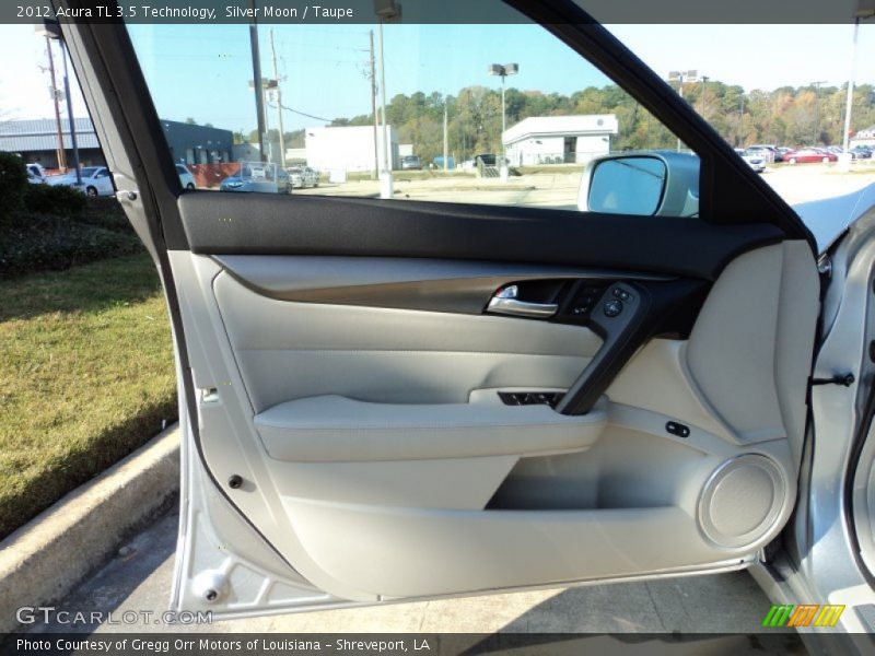 Silver Moon / Taupe 2012 Acura TL 3.5 Technology