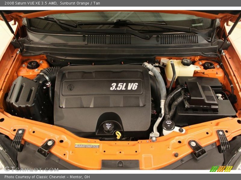 Sunburst Orange / Tan 2008 Saturn VUE XE 3.5 AWD