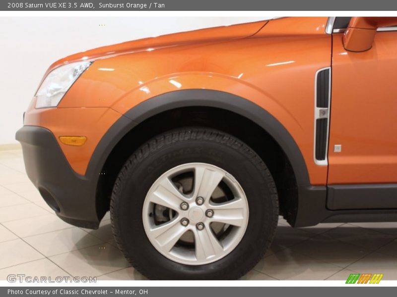 Sunburst Orange / Tan 2008 Saturn VUE XE 3.5 AWD