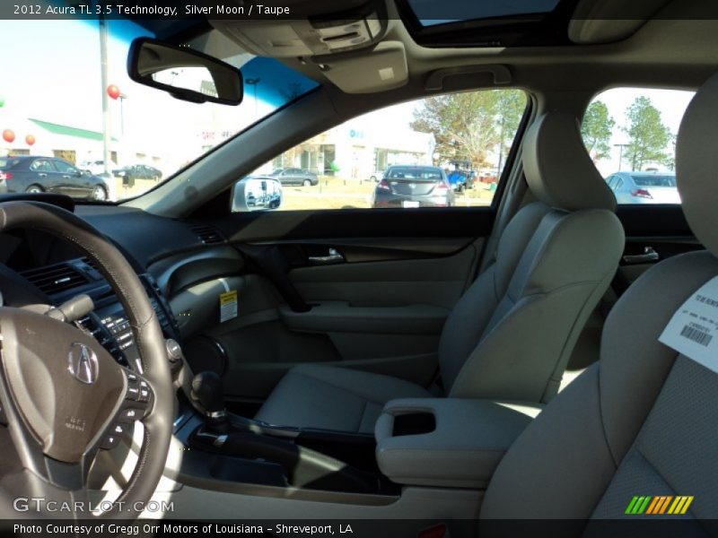 Silver Moon / Taupe 2012 Acura TL 3.5 Technology