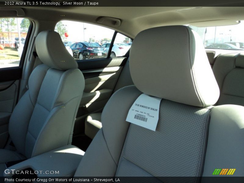 Silver Moon / Taupe 2012 Acura TL 3.5 Technology