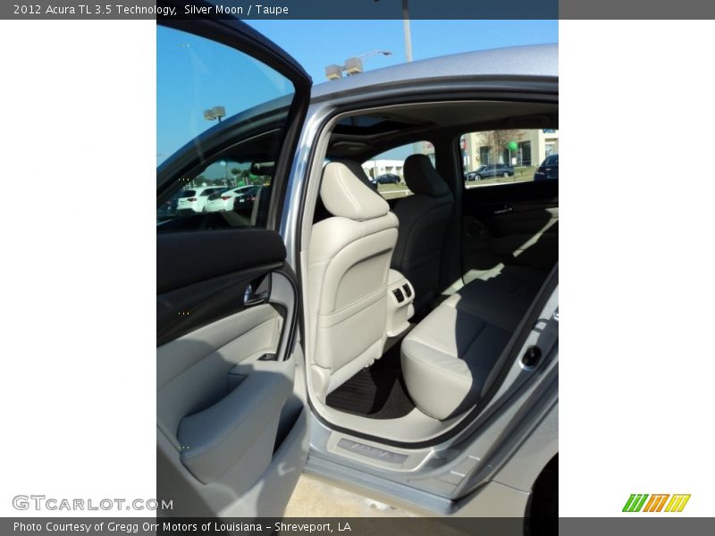 Silver Moon / Taupe 2012 Acura TL 3.5 Technology