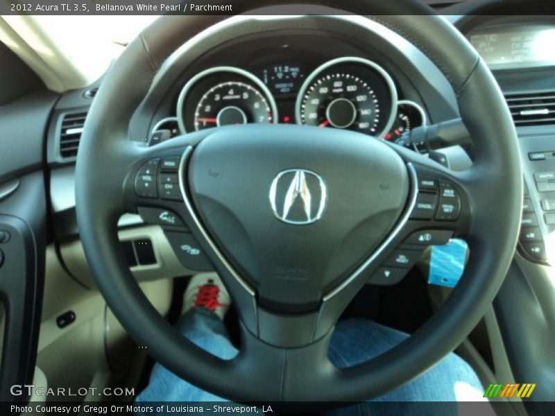 Bellanova White Pearl / Parchment 2012 Acura TL 3.5
